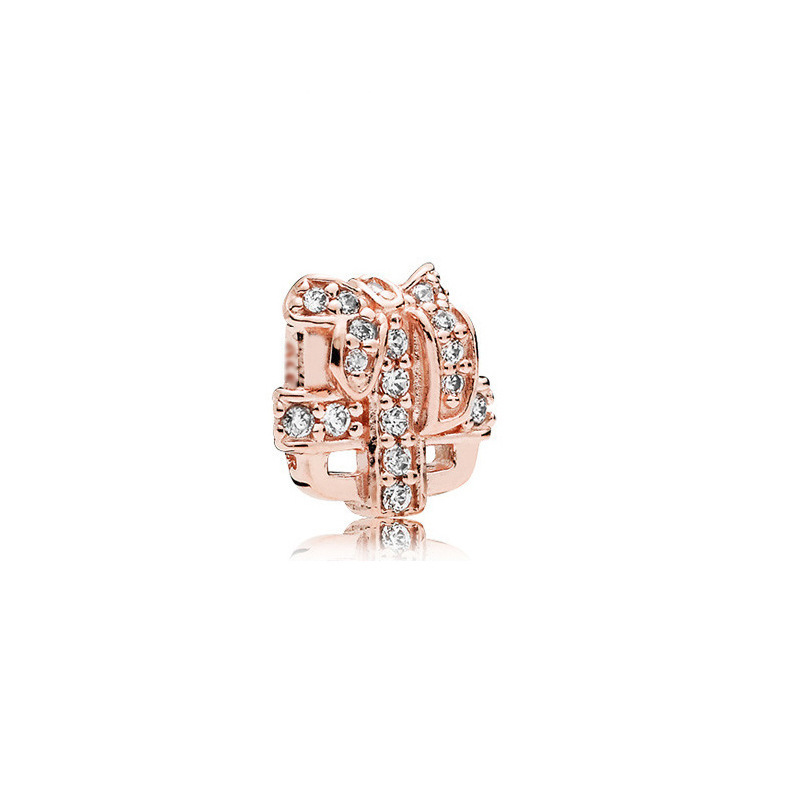 pan luxuryreplica White Copper Silver Plated Rose Gold Pumpkin Car Camera Gift Box Hanging Beads DIY Accessories Beads