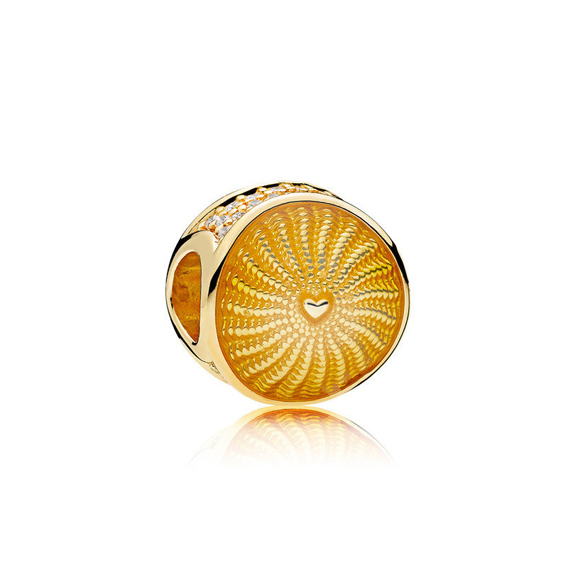 pan luxuryreplica White Copper Silver Plated Gold Love Hollow Fixed Buckle Beaded DIY Accessories