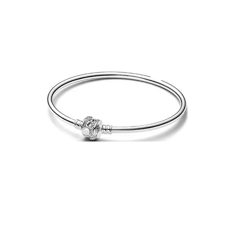 pan  luxuryreplica 925 Sterling Silver Rose Gold Love Bracelet Snake Bone Chain Bracelet Base Bracelet