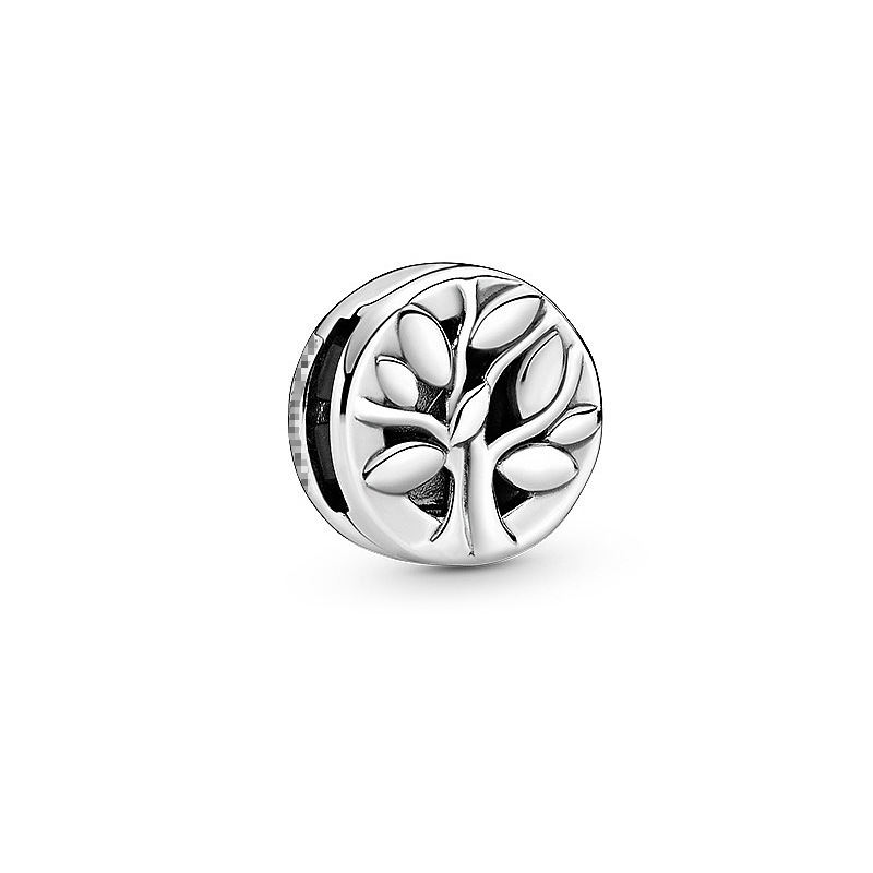 pan  luxuryreplica 925 Sterling Silver Love Butterfly Moon Fixed Buckle Beads DIY Accessories Beads