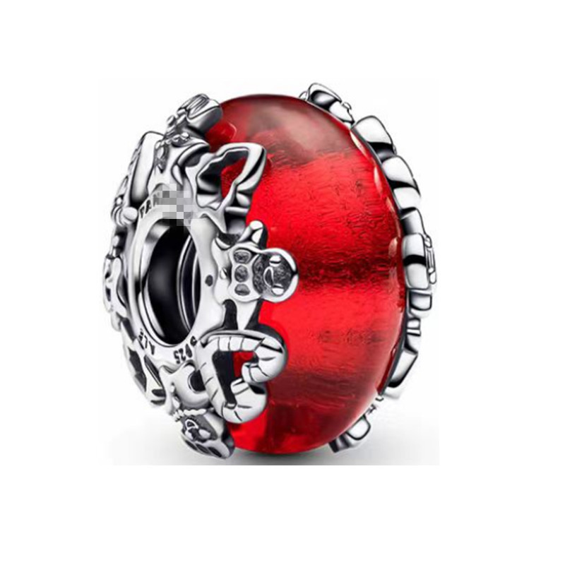 pan luxuryreplica New Beads 925 Sterling Silver Disneychristmas Series Beads Beaded Bracelet Accessories