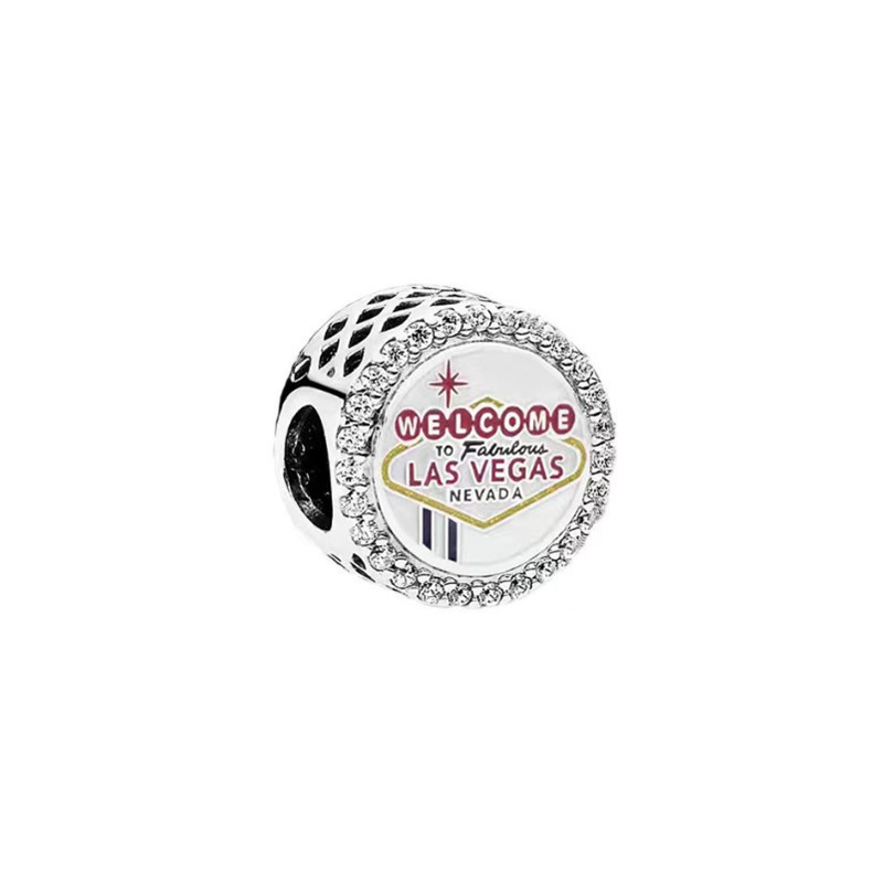 pan luxuryreplica Beads Disneystani Spider-Man Earring Series Lucky Star Beads Guardian Ring Sterling Silver