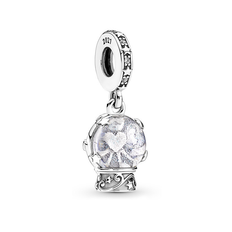 Pan luxuryreplica American Female and Beast Belle Beaded 925 Sterling Silver Teapot Wife Hanging DIY Accessories