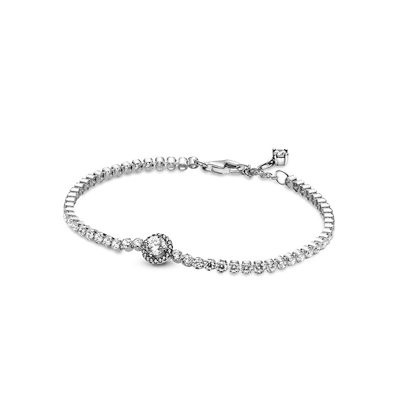 Factory direct pan luxuryreplica new Mother's Day series flower bracelet 925 sterling silver button bracelet DIY