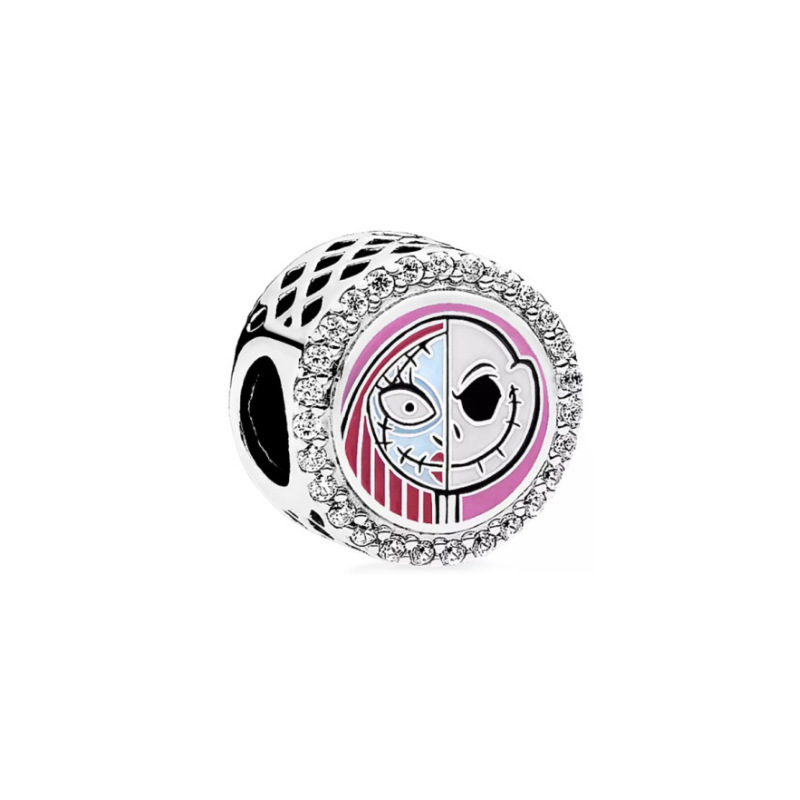 Factory direct pan luxuryreplica 925 silver rose gold pumpkin car Di S ni fixed deduction hanging beads DIY accessories