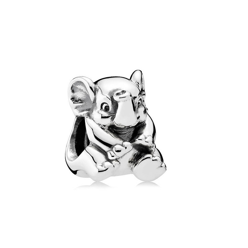 pan luxuryreplica 925 sterling silver robot panda animal cute personality hanging beads DIY accessories beads