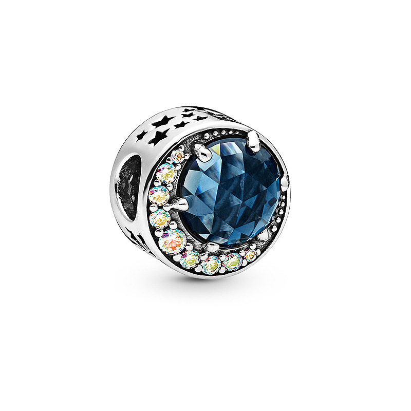 pan luxuryreplica 925 Pure Silver Didi Sny Animal Cross Intoxicating Moonlight Night Hanging Beads DIY Beads