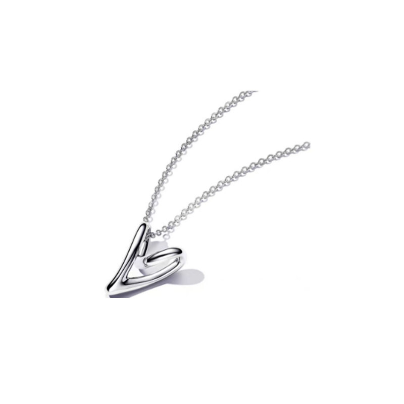 pan luxuryreplica 925 sterling silver new silver gold pearl necklace female foreign trade primary source