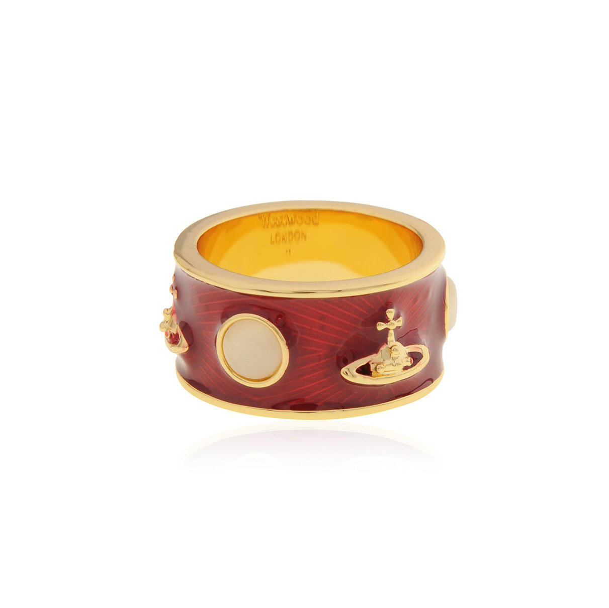 High Version Queen Mother vivi  luxuryreplica Luxury High Sense King Saturn Ring Unisex Finger Ring