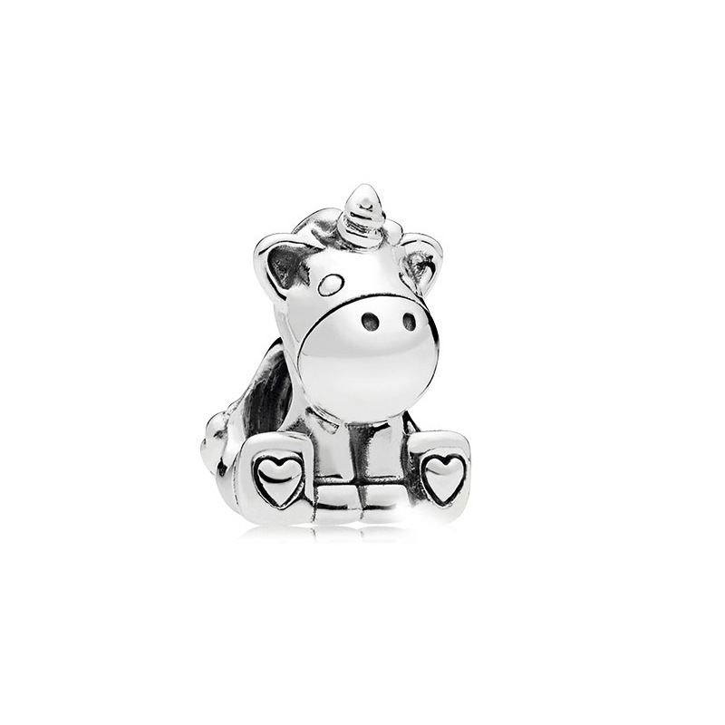 pan luxuryreplica 925 sterling silver robot panda animal cute personality hanging beads DIY accessories beads