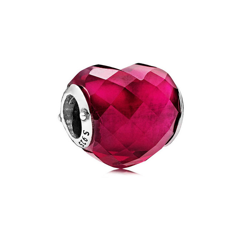 Factory Outlet pan luxuryreplica 925 Silver Apple Love Mouse Bag Beads Surprise Gift Box Hanging Beads DIY Accessories