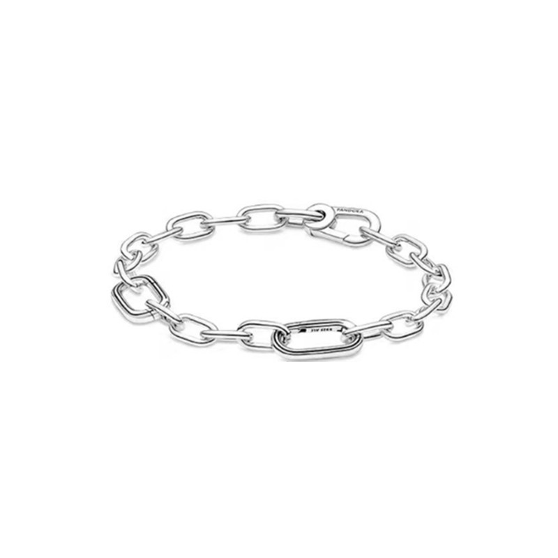 Factory direct pan  luxuryreplica 925 sterling silver ME series pearl bracelet smooth bracelet basic bracelet