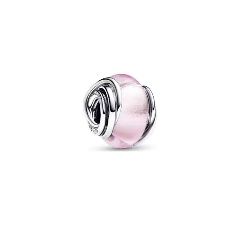 pan  luxuryreplica 925 Sterling Silver New Rose Stuart Mother's Day Collection Eternal Bead Pendant