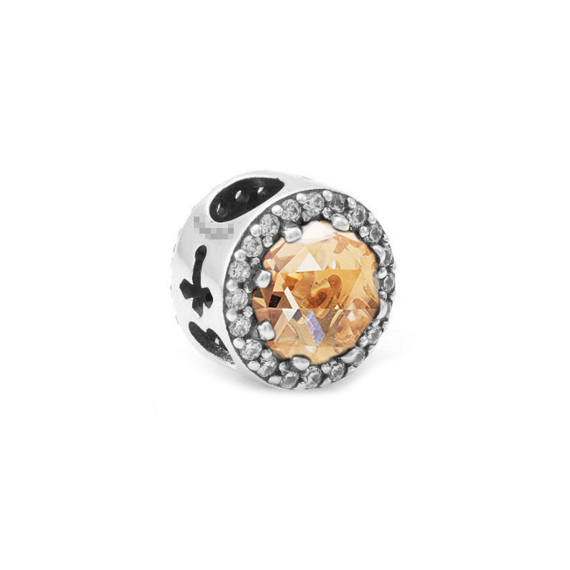 Factory direct pan  luxuryreplica 925 silver cross opalite blue string bracelet ring DIY accessories beads