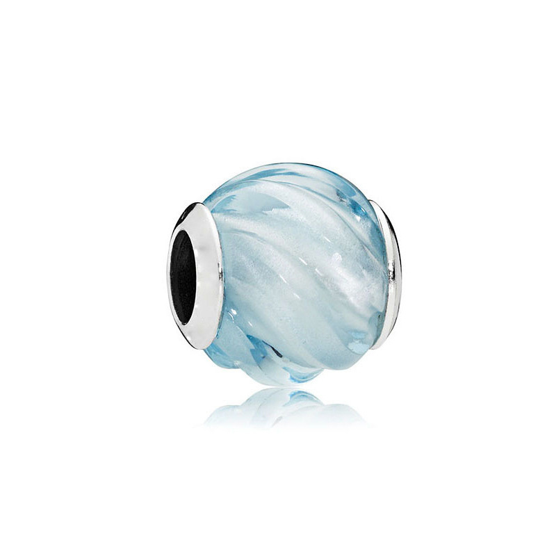 Factory direct pan luxuryreplica glass beads 925 sterling silver halo classic love beads DIY accessories