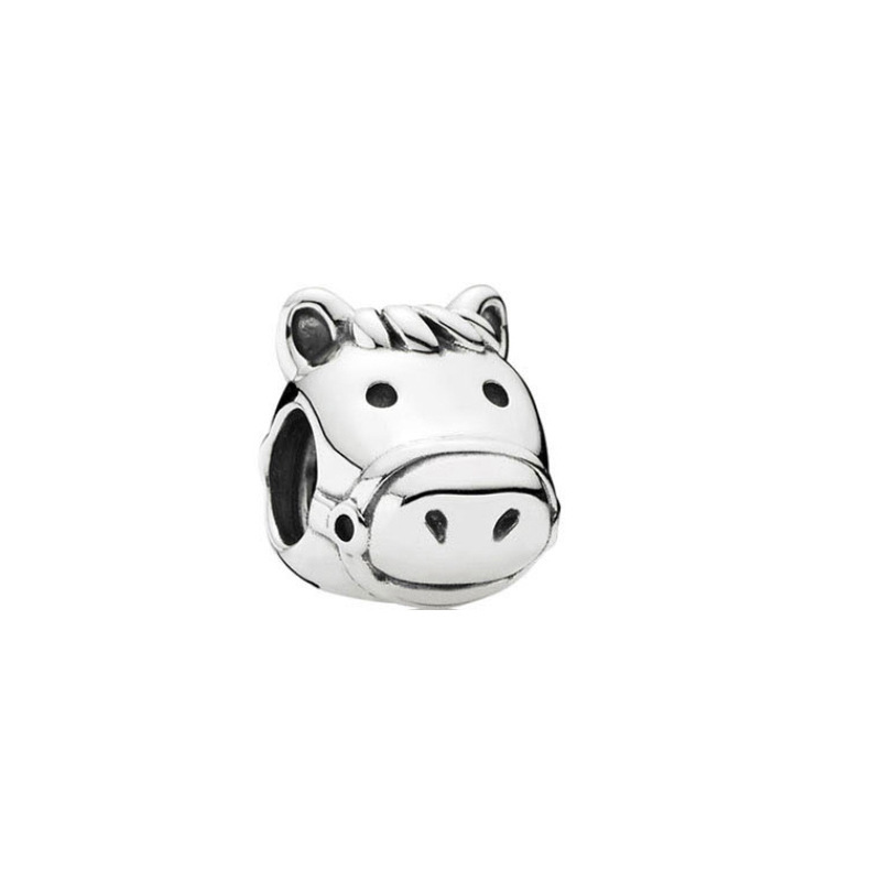 pan luxuryreplica 925 sterling silver animal lion king turtle cute hanging beads DIY accessories beads