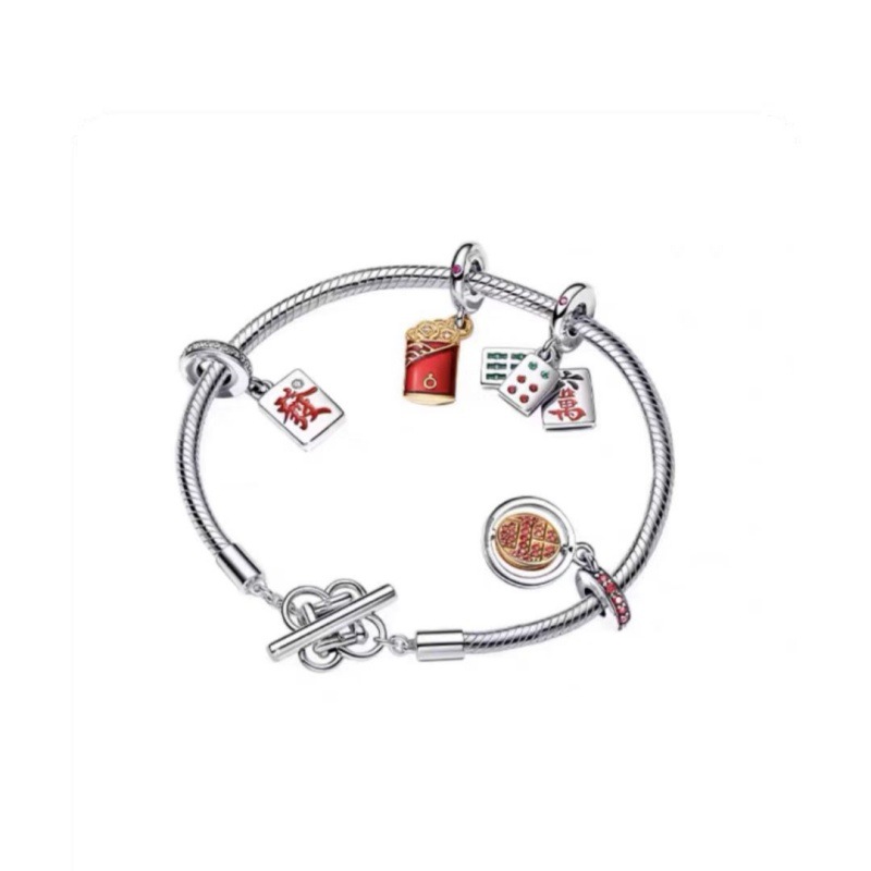 pan  luxuryreplica Bracelet Bracelet suit 925 Sterling Silver Astronaut Star Picking Journey Star Fairy Tale Bracelet OEM