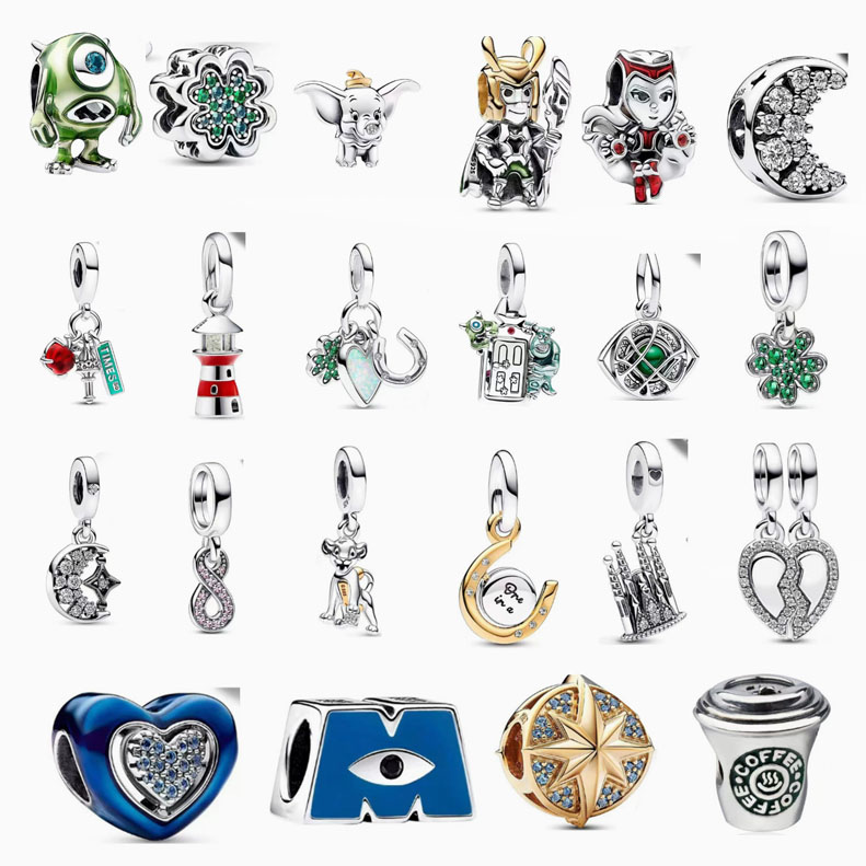 pan luxuryreplica New Cartoon Character DisneySeries Beads Bracelet Bracelet Beaded DIY Accessories