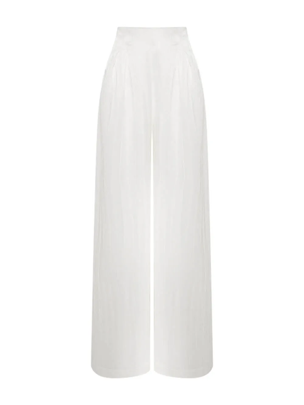 Modern And Elegant Elastic High Waist Loose Pants