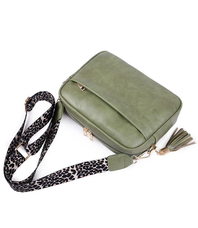 Crossbody Bags Leopard Shoulder Bucket Bags