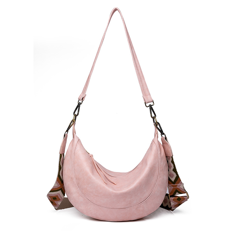 Women PU Leather Sling Bag Crossbody