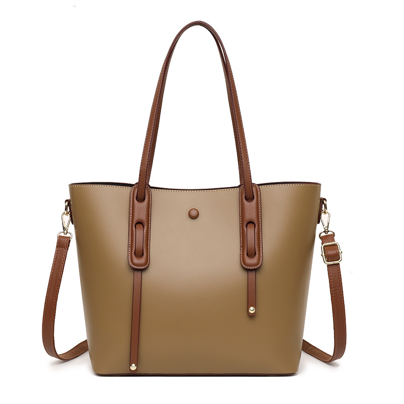 2023 Ladies Leather Commuter Atmosphere Shoulder Tote