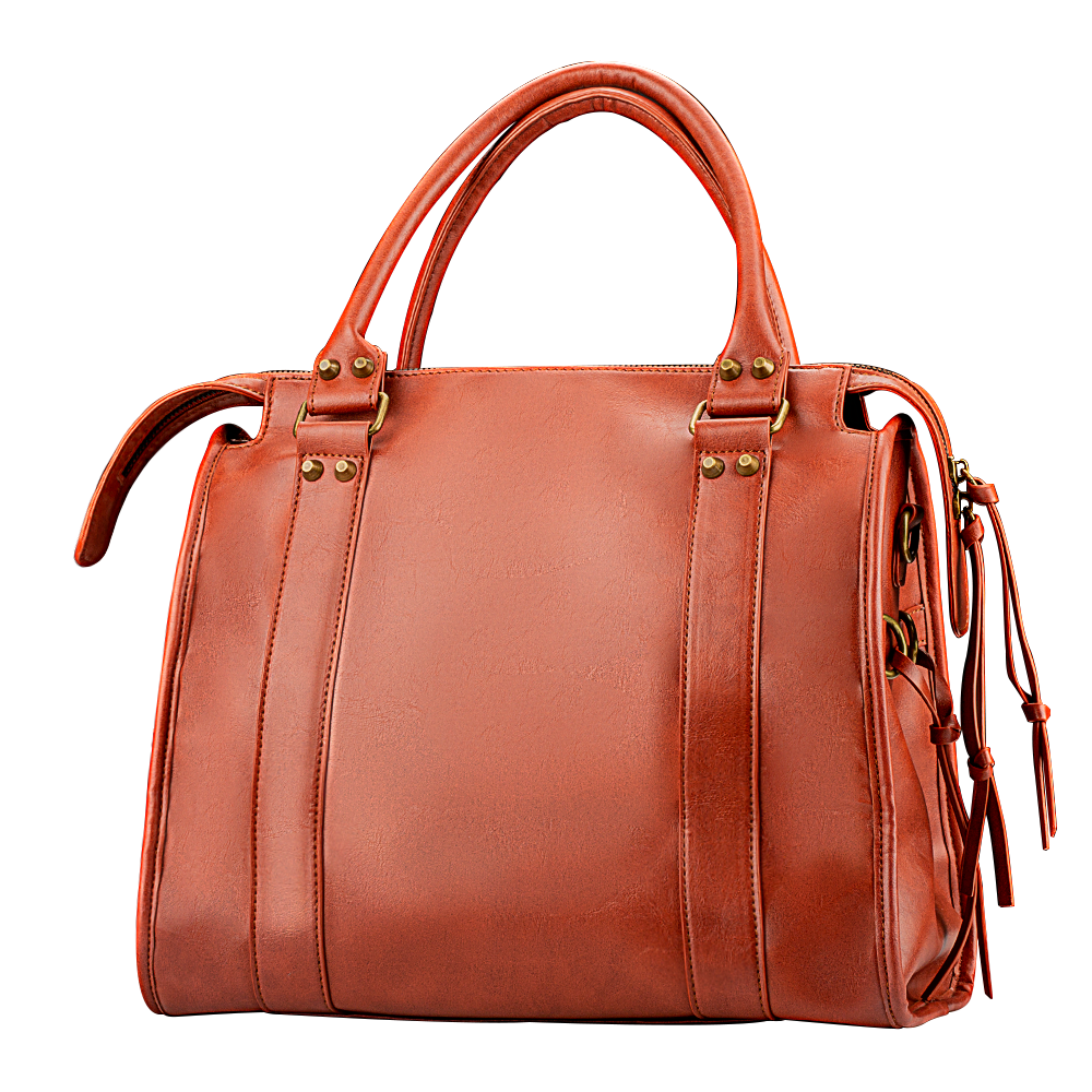 Cognac Italian Leather Bag  Italy Soft Leather Crossbdody Bag