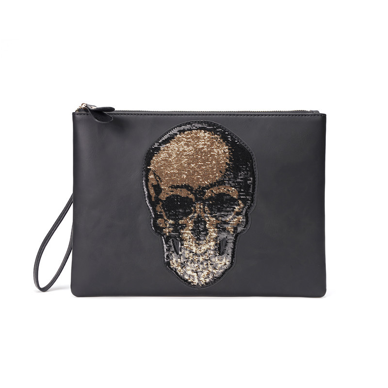 New Korean Fashion Ghost Head Unisex Cross-body Bag
