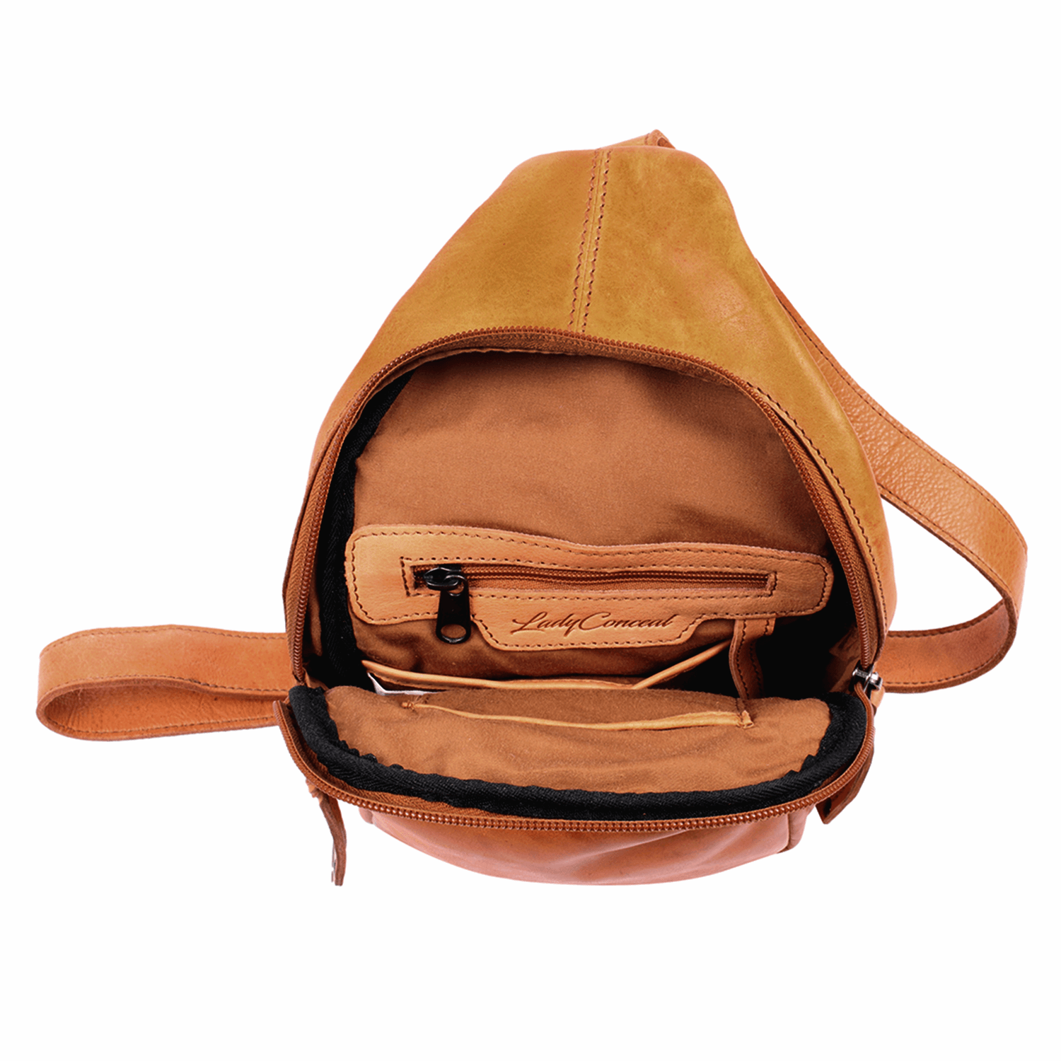 Taylor Conceal Carry Leather Sling Backpack