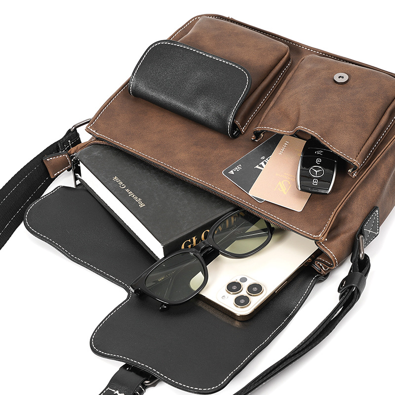New Fashion Brand Retro Leisure Youth Messenger Bag