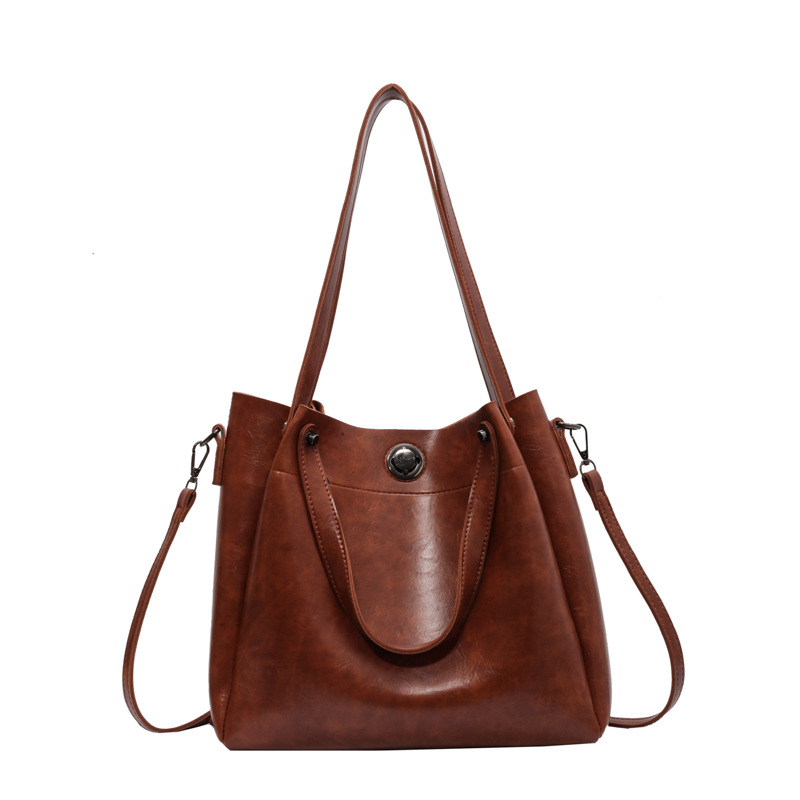 Fashion Casual Large Capacity Crossbody Bucket Bag