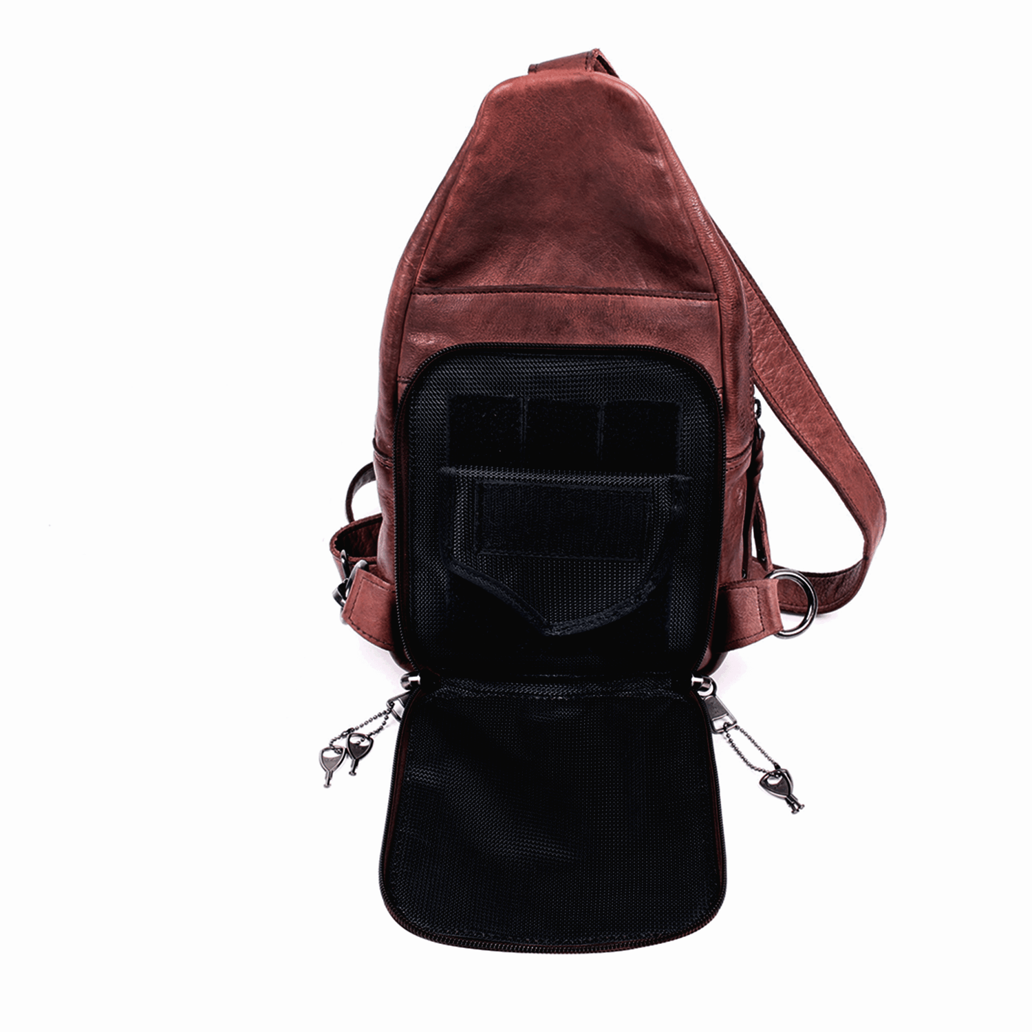 Taylor Conceal Carry Leather Sling Backpack