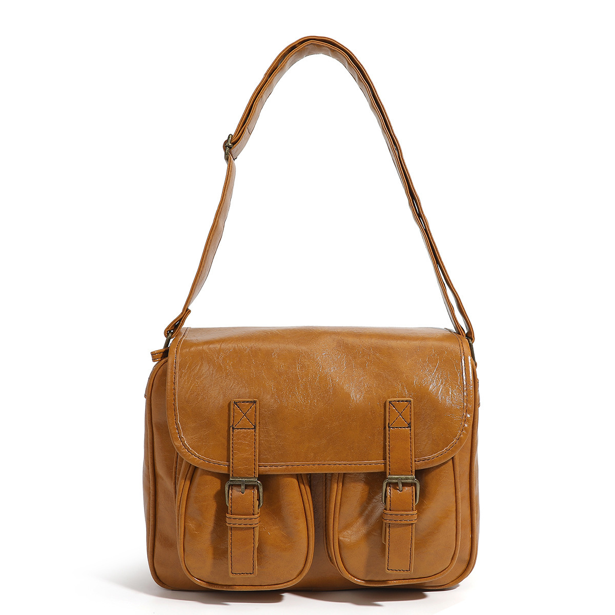 Retro Soft Messenger Bag