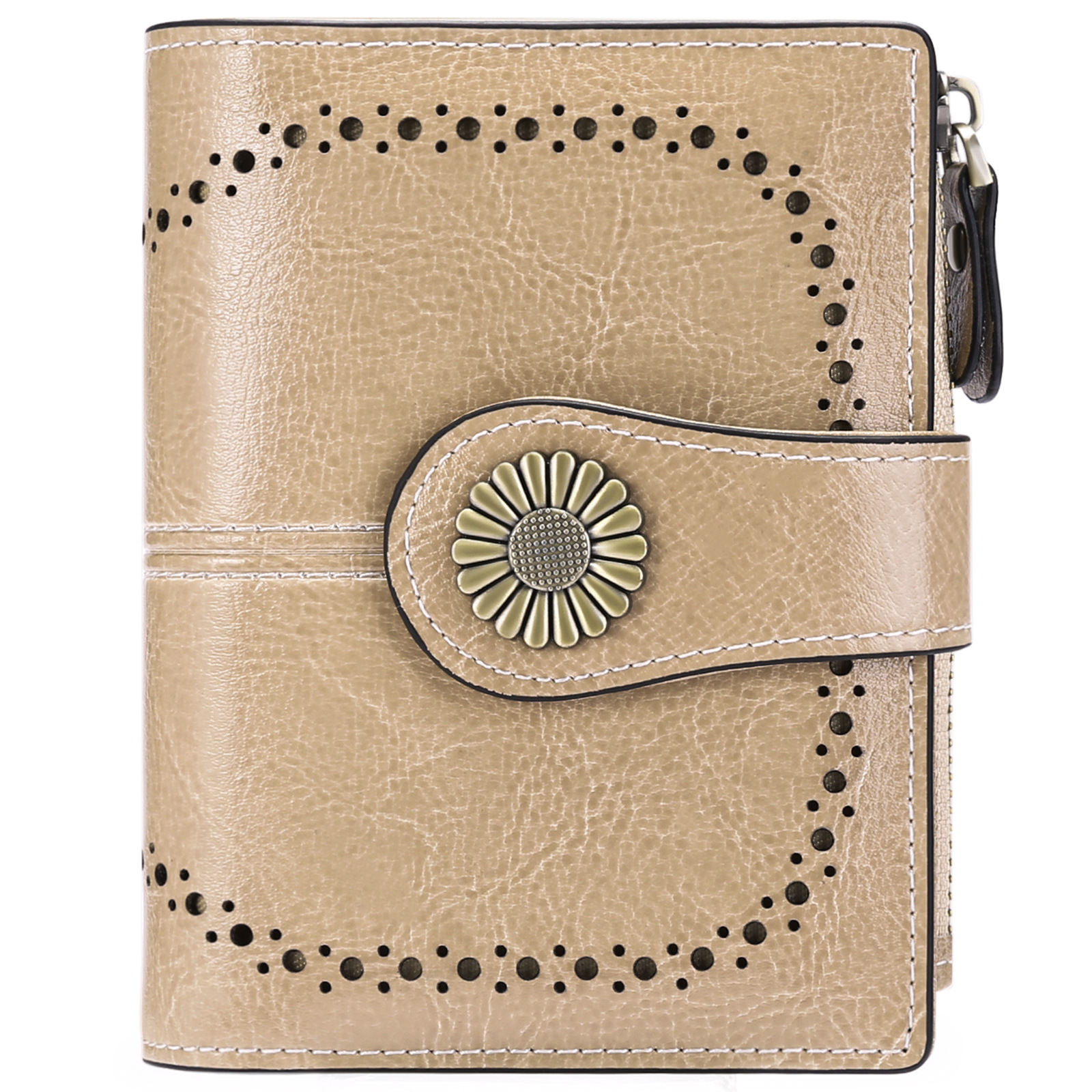 Cropped Zip Wallet