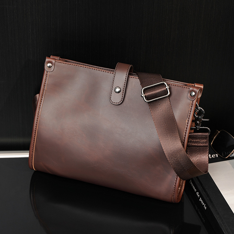 Korean Casual Men's Shoulder Slung Ipad Bag
