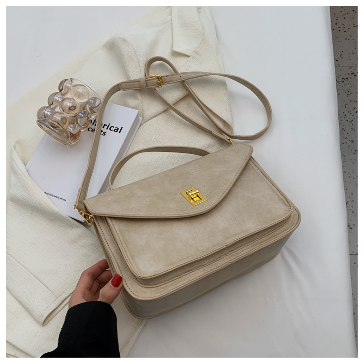 Retro Postman Crossbody Small Square Bag