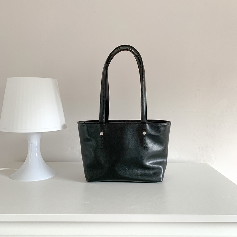 Retro One-Shoulder Simple Tote
