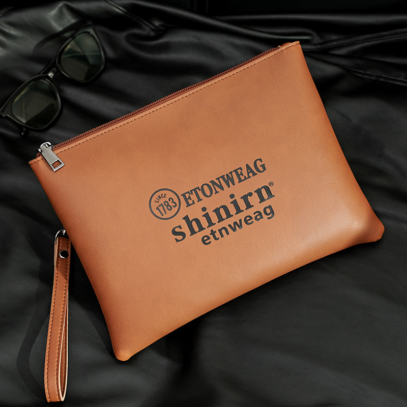 Men's High-capacity Fashion Casual Light Business Wristlet Bag