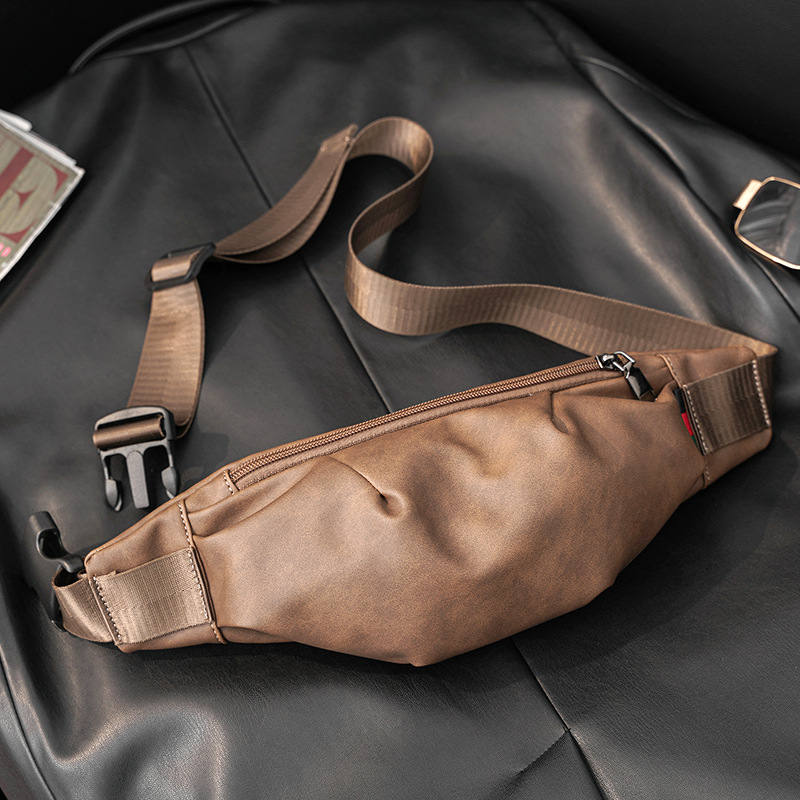 Tide Men Fashion Joker Youth Riding Small Purse