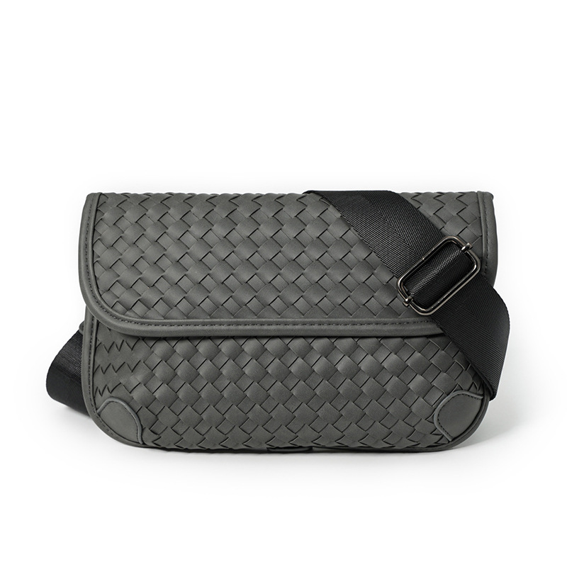 Men's Fashion Hand-woven Leather Shoulder Bag