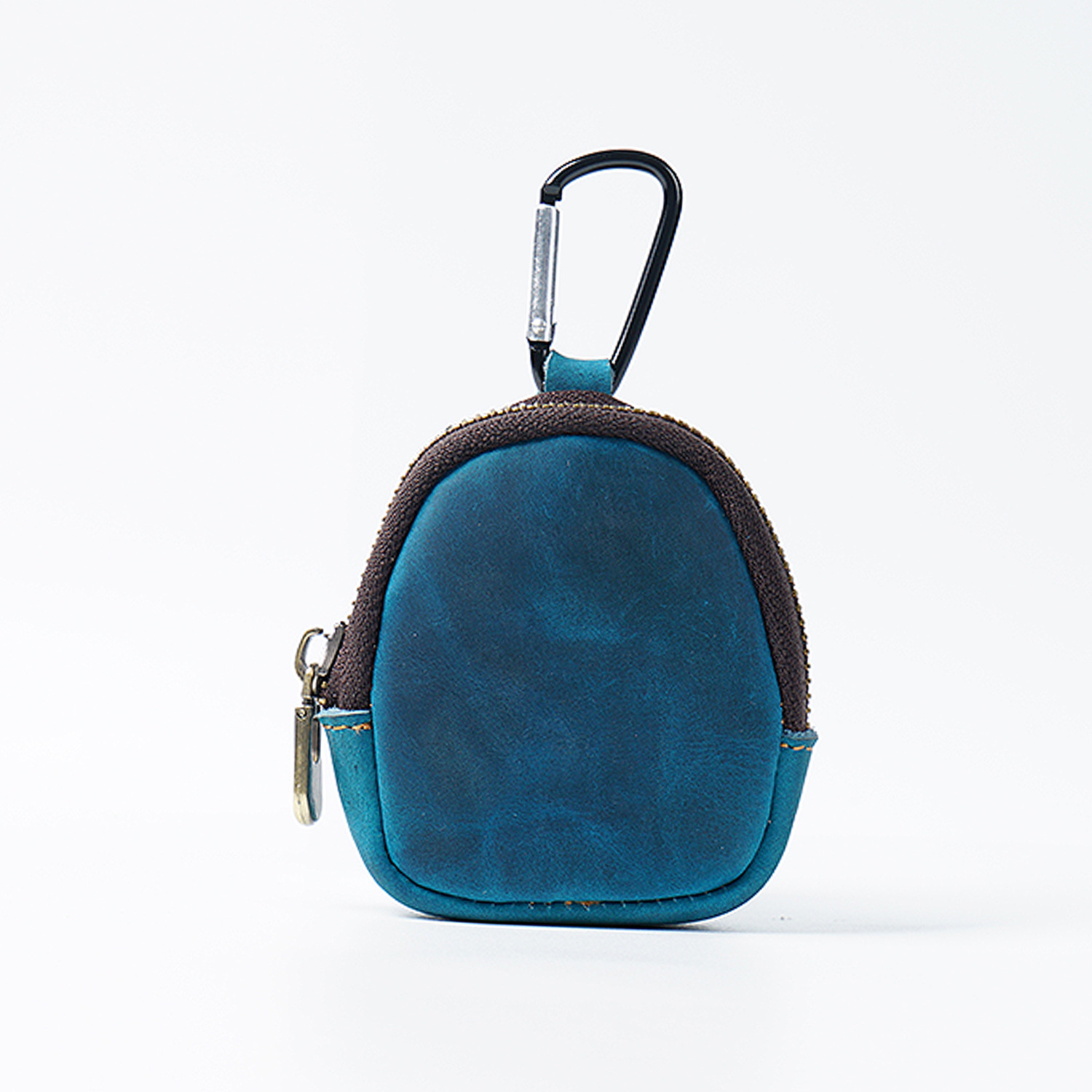 Original Youth Cowhide Coin Bluetooth Headset Key Case