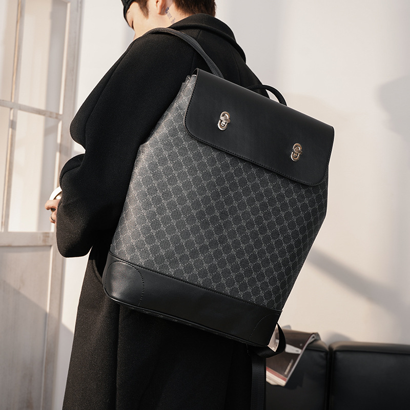 Large Capacity Simple Fashion Business Casual Backpack