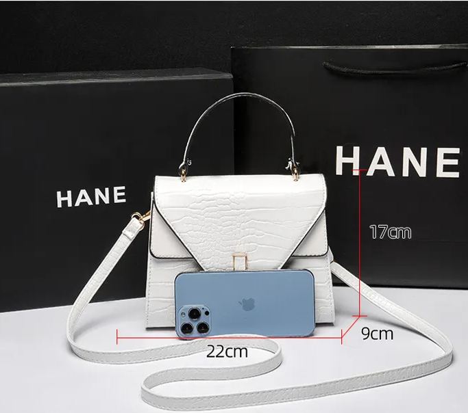 Retro Crocodile Crossbody Bag Tote