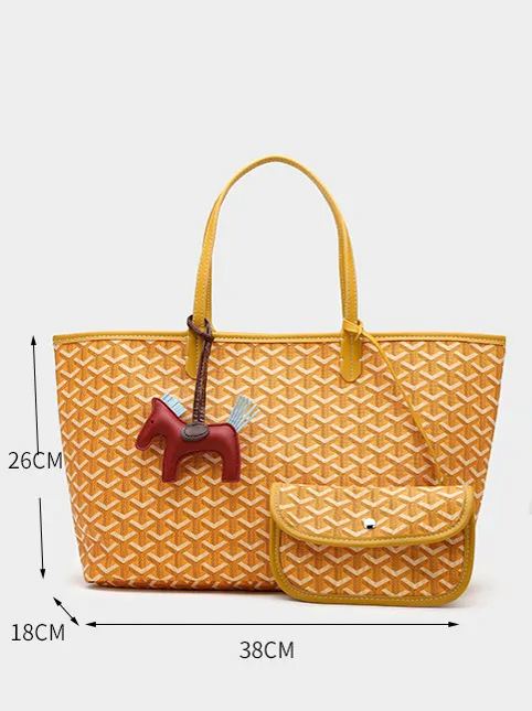 Large Capacity Fashion Commuter Two-piece Tote Bag