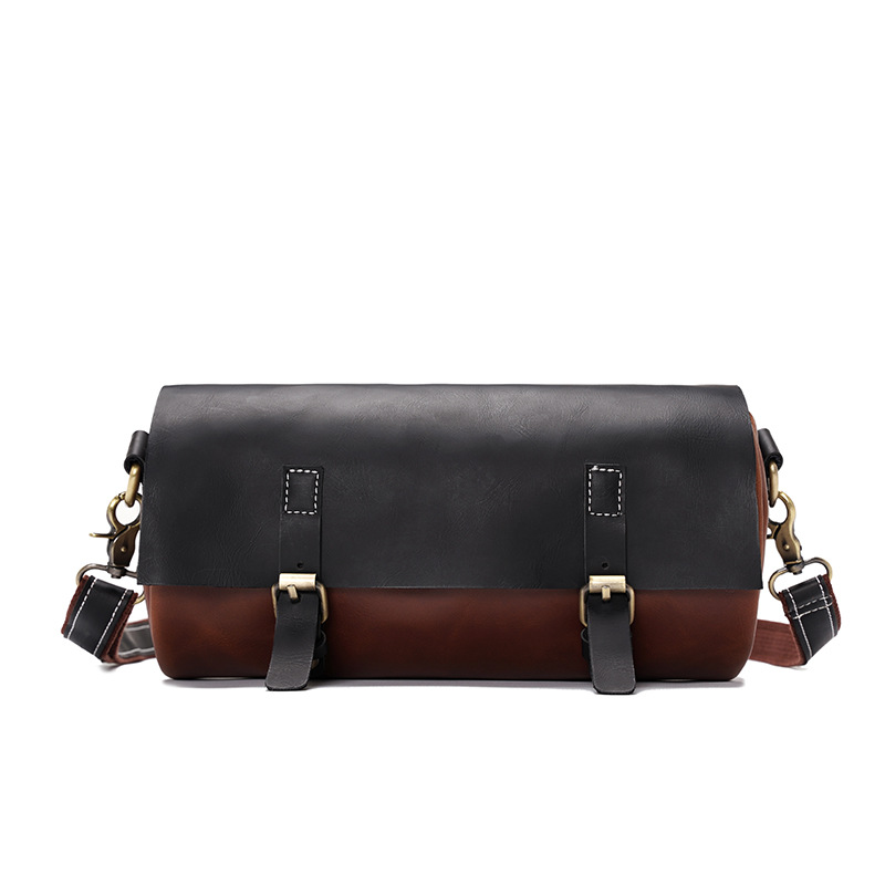 Fashion Retro Personality Joker Cylinder Crossbody Couple Bag