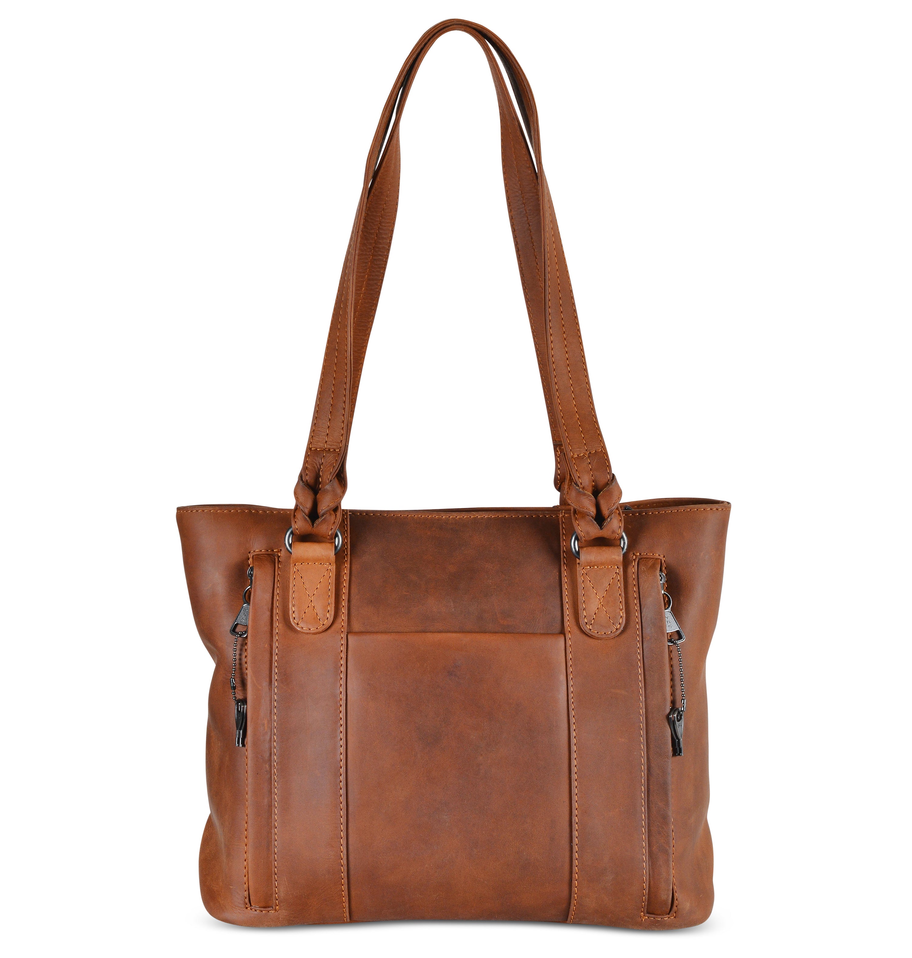 Peyton Concealed Carry Leather Tote Bag