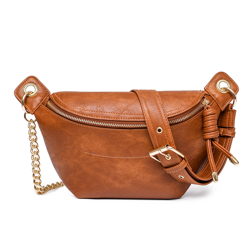 PU Leather Sling Bag Small Crossbody Bag
