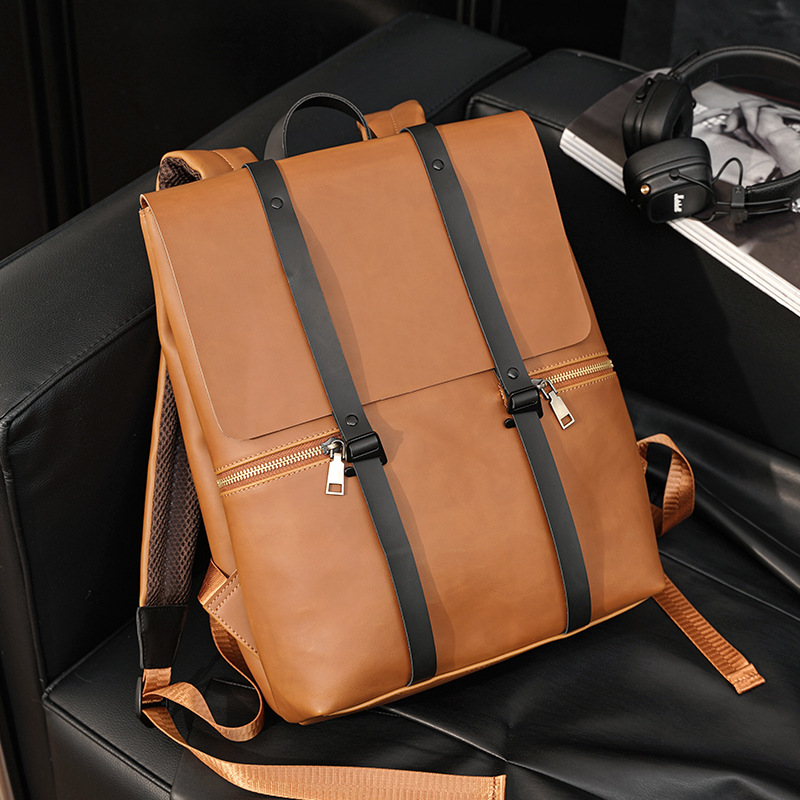 Tide Brand Large Capacity Retro Men's Backpack