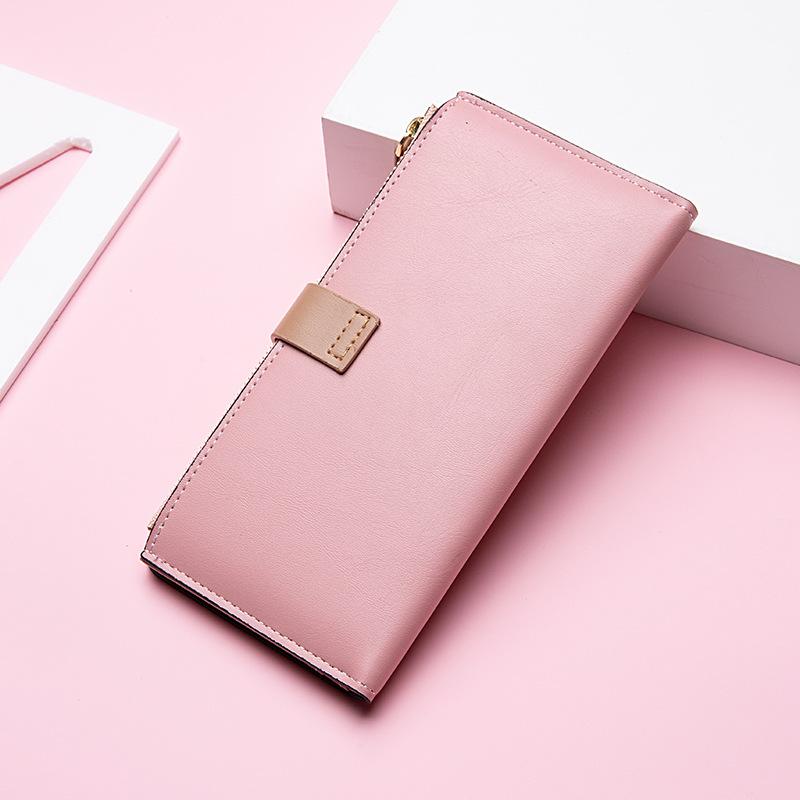 Wallet Long Girls New 2022 Zipper Embroidery Clutch Wallet Card Bag