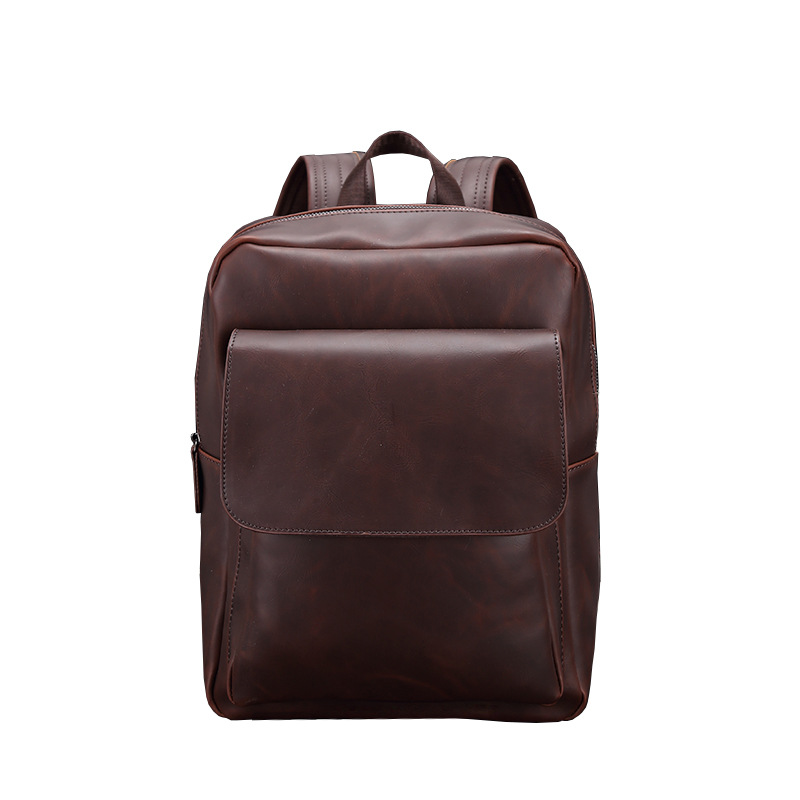 New Korean Version Of Retro Casual Trendy Men Fashion Multi-platform Travel Backpack